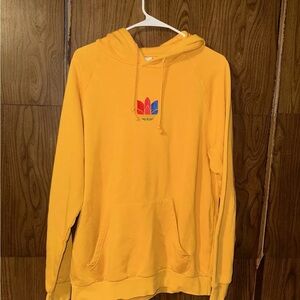 Adidas Golden Hoodie with Logo